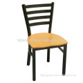 Anti Stratch Powder Painting Black Cheap Metal Stock Restaurant Chair                        
                                                Quality Assured